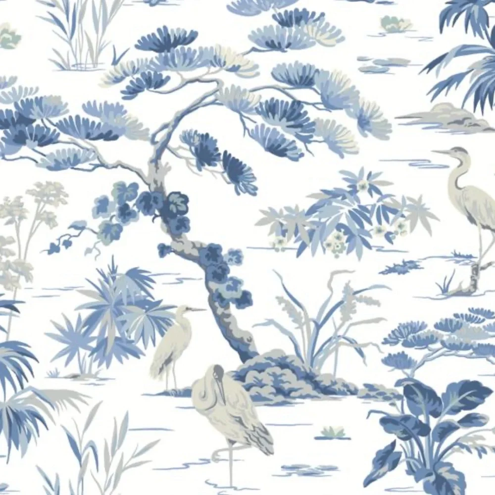 NWT RONALD REDDING Chinoiserie Wallpaper GT4533 Bridgewater 1 Double Roll